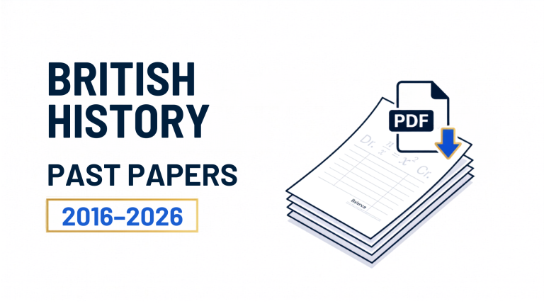 British History CSS Past Papers (2016–2026): Free PDF Download